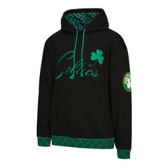 Mitchell & Ness - Boston Celtics Unisex Vintage Heavyweight Hoodie - Black