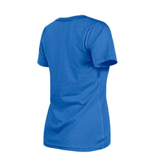 Chicago Cubs New Era Women's Little Miss 2 V-Neck T-Shirt discount