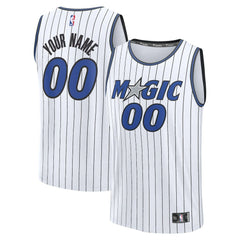 Fanatics - Orlando Magic Youth Fast Break Replica Custom Jersey - Association Edition - White
