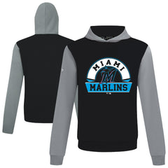 Miami Marlins Levelwear Throwback Ultimate Banner Arch Hoodie discount