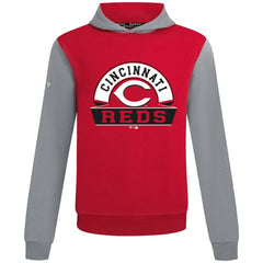 Cincinnati Reds Levelwear Throwback Ultimate Banner Arch Hoodie Lifestyle