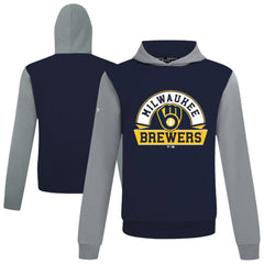 Milwaukee Brewers Levelwear Throwback Ultimate Banner Arch Hoodie discount