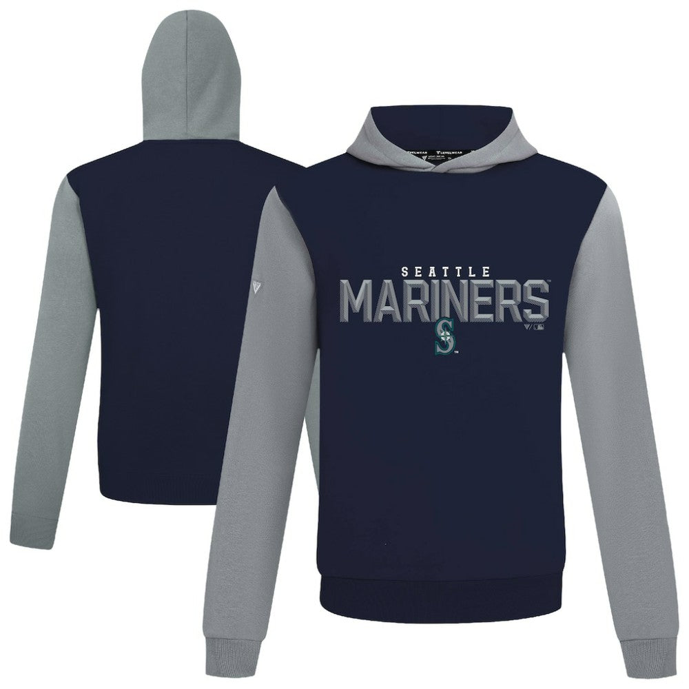 Seattle Mariners Levelwear Throwback Carve Ultimate Hoodie Lifestyle