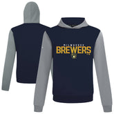 Milwaukee Brewers Levelwear Throwback Carve Ultimate Hoodie Sale