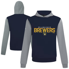 Milwaukee Brewers Levelwear Throwback Carve Ultimate Hoodie Sale