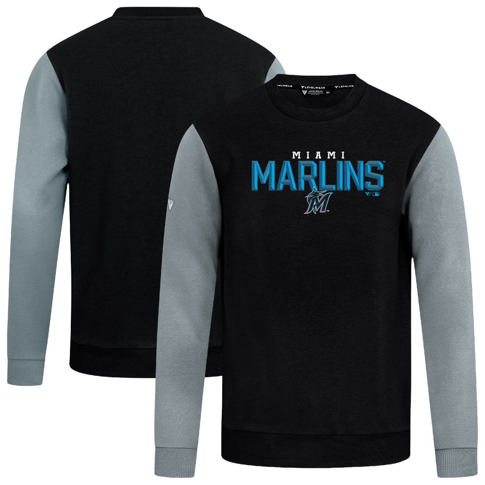 Miami Marlins Levelwear Throwback Ultimate Carve Sweatshirt Sale