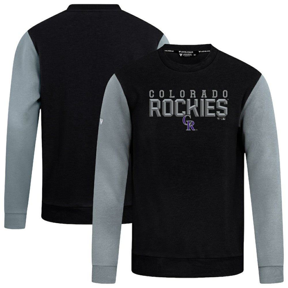 Colorado Rockies Levelwear Throwback Ultimate Carve Sweatshirt discount
