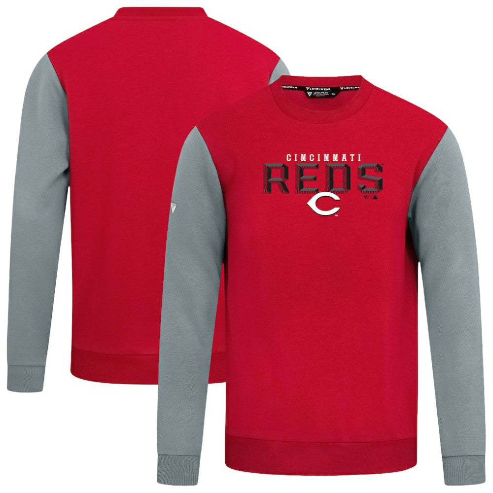 Cincinnati Reds Levelwear Throwback Ultimate Carve Sweatshirt Online