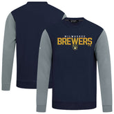 Milwaukee Brewers Levelwear Throwback Ultimate Carve Sweatshirt Lifestyle
