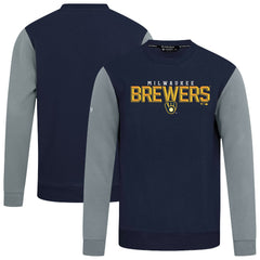Milwaukee Brewers Levelwear Throwback Ultimate Carve Sweatshirt Lifestyle