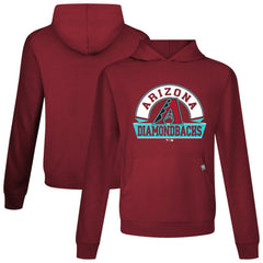 Arizona Diamondbacks Levelwear Relay Banner Arch Pullover Hoodie Lifestyle