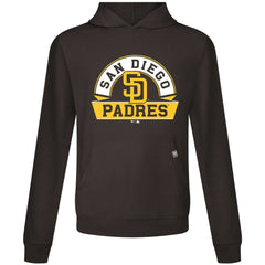 San Diego Padres Levelwear Relay Banner Arch Pullover Hoodie Clearance