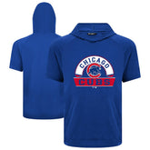 Chicago Cubs Levelwear Phase Banner Arch Hoodie T-Shirt On Sale