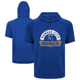 Kansas City Royals Levelwear Phase Banner Arch Hoodie T-Shirt On Sale