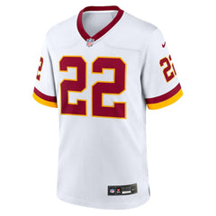 Jacory Croskey-Merritt Washington Commanders Game Super Bowl Era Jersey White - Nike