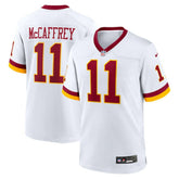 Luke McCaffrey Washington Commanders Game Super Bowl Era Jersey White - Nike