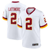 Marshon Lattimore Washington Commanders Game Super Bowl Era Jersey White - Nike
