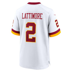 Marshon Lattimore Washington Commanders Game Super Bowl Era Jersey White - Nike