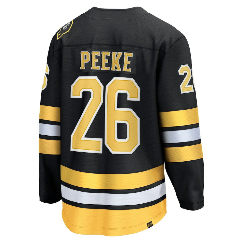 Andrew Peeke Boston Bruins Fanatics Home Breakaway Player Jersey - Black | NHL Jerseys