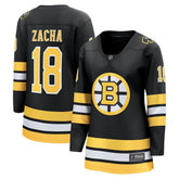 Pavel Zacha Boston Bruins Fanatics Women's Home Breakaway Player Jersey Black