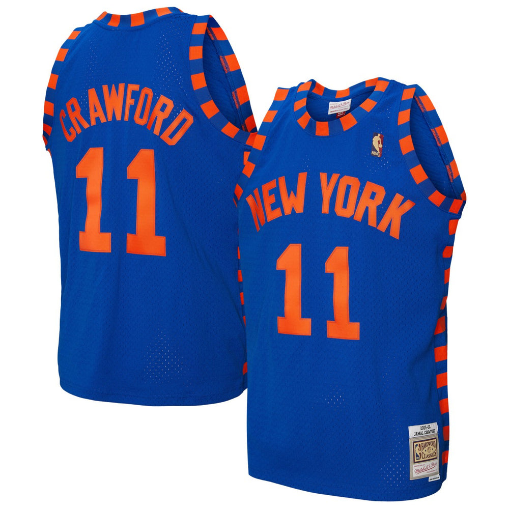 Mitchell & Ness - Jamal Crawford New York Knicks 2005/06 Hardwood Classics Swingman Jersey - Blue
