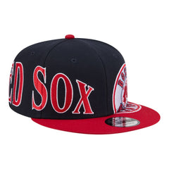 Boston Red Sox New Era Stretched Two-Tone 9FIFTY Adjustable Hat for sale
