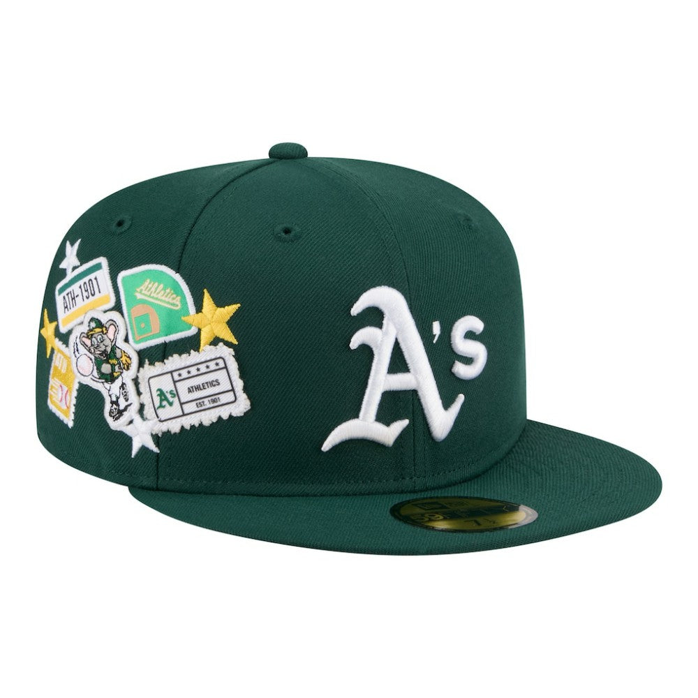 Athletics New Era City Patch 59FIFTY Fitted Hat for sale