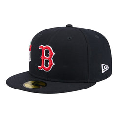 Boston Red Sox New Era City Patch 59FIFTY Fitted Hat Clearance