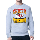 Kansas City Chiefs Starter Comic Style Sweatshirt Gray - NFL