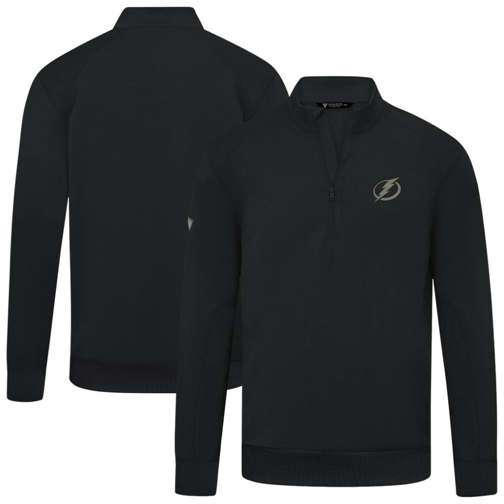 Tampa Bay Lightning - Levelwear Copper Upright Quarter-Zip Pullover Black