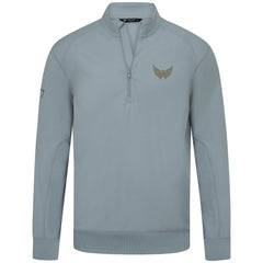 Washington Capitals Levelwear Copper Upright Quarter-Zip Pullover Gray
