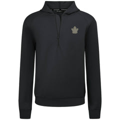 Toronto Maple Leafs - Levelwear Technic Quarter-Zip Pullover Hoodie Black