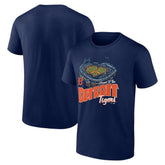 Detroit Tigers Navy Home Stadium T-Shirt Clearance