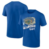 Los Angeles Dodgers Royal Home Stadium T-Shirt On Sale