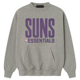 NBA - Phoenix Suns Fear of God x NBA Sport Fit Sweatshirt - Heather Gray