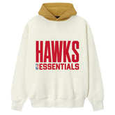 NBA - Atlanta Hawks Fear of God x NBA Unisex Sport Hoodie - Cream/Yellow