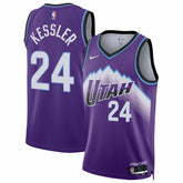 Nike - Walker Kessler Utah Jazz Unisex Swingman Jersey - Icon Edition - Purple