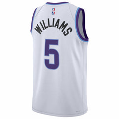 Nike - Cody Williams Utah Jazz Unisex Swingman Jersey - Association Edition - White