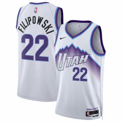 Nike - Kyle Filipowski Utah Jazz Unisex Swingman Jersey - Association Edition - White