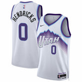 Nike - Taylor Hendricks Utah Jazz Unisex Swingman Jersey - Association Edition - White