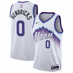 Nike - Taylor Hendricks Utah Jazz Unisex Swingman Jersey - Association Edition - White