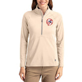 New York Yankees Cutter & Buck Women's Cooperstown Collection Adapt Eco Knit Stretch Half-Zip Pullover Online