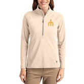 Seattle Mariners Cutter & Buck Women's Cooperstown Collection Adapt Eco Knit Stretch Half-Zip Pullover discount