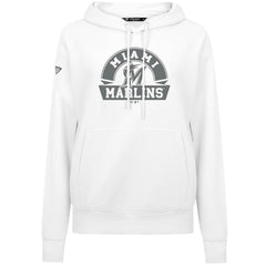 Miami Marlins Levelwear Women's Adorn Banner Arch Hoodie for sale