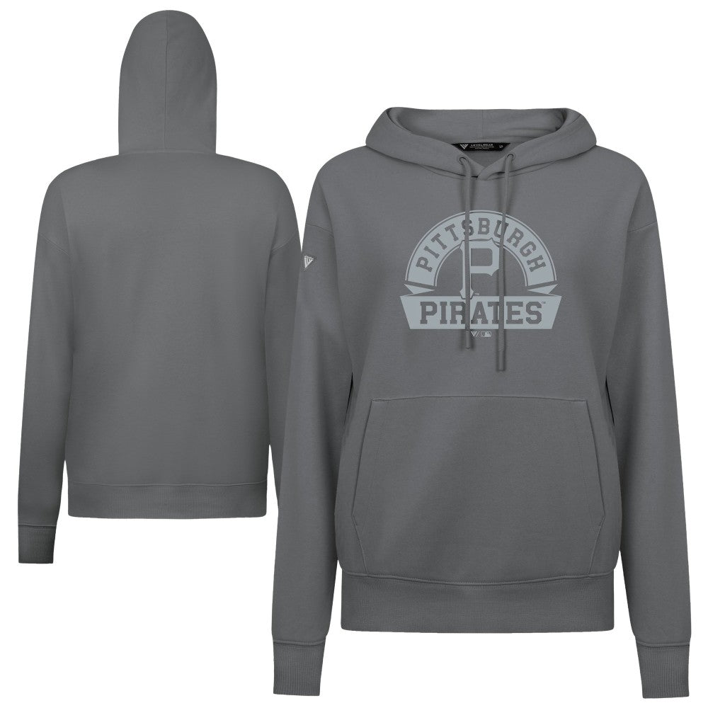 Pittsburgh Pirates Levelwear Women's Adorn Banner Arch Hoodie for sale