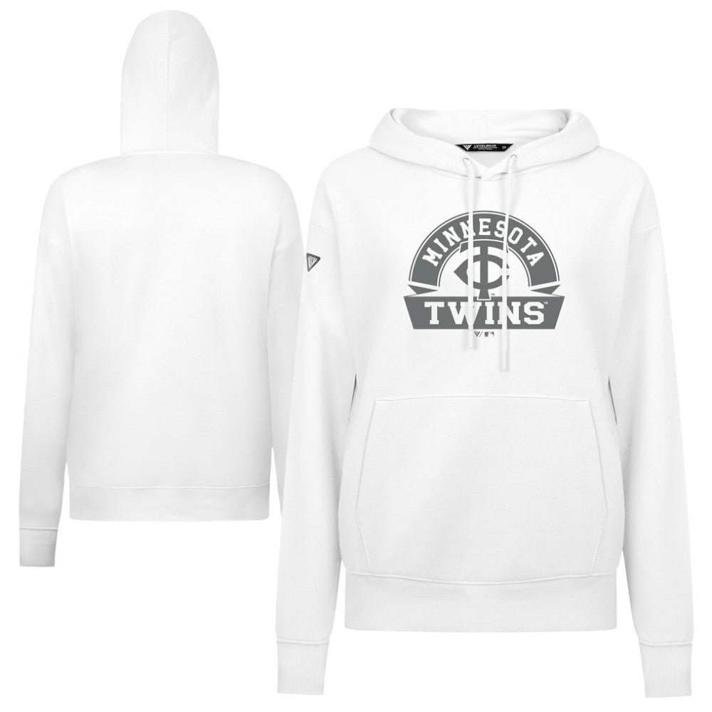 Minnesota Twins Levelwear Women's Adorn Banner Arch Hoodie Lifestyle