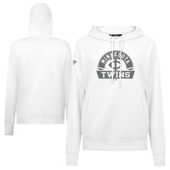 Minnesota Twins Levelwear Women's Adorn Banner Arch Hoodie Lifestyle