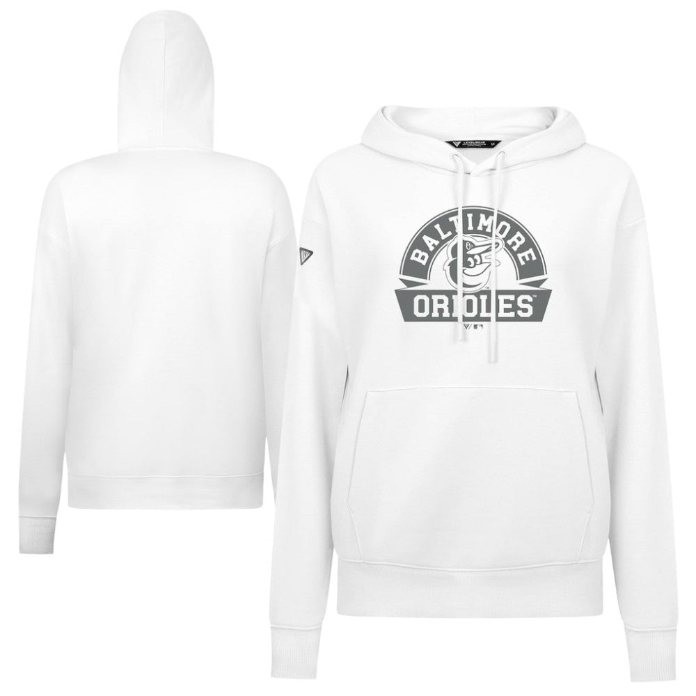 Baltimore Orioles Levelwear Women's Adorn Banner Arch Hoodie for sale