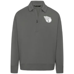 Cleveland Guardians Levelwear Women's Canmore Chenille Logo Quarter-Zip Top discount