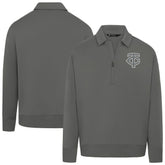 Minnesota Twins Levelwear Women's Canmore Chenille Logo Quarter-Zip Top On Sale
